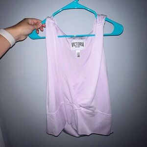 Victoria’s Secret tank top with a hood